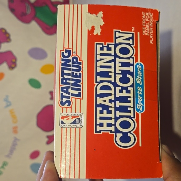 Vintage 90s Magic Johnson Lakers Starting Line Up Figure Headline Collection - Picture 4 of 14